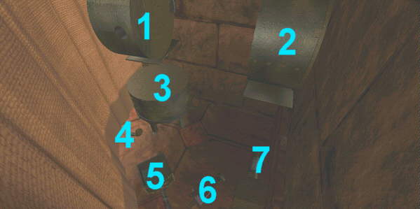 Dampfmaschine-Einzelteile